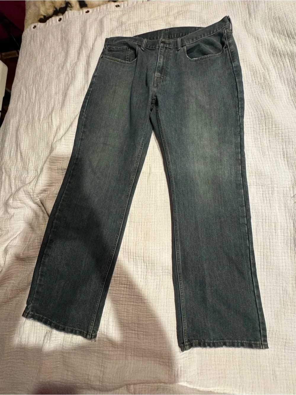 Levi's 559 Relaxed Straight Leg Jeans Men's 38x32 Blue Medium Wash Denim